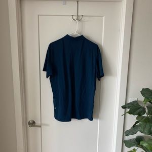 Mens Navy Blue Lululemon Polo - L